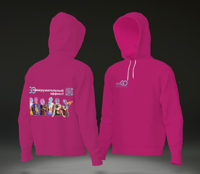 Худи с логотипом Dctr.Go в Пскове