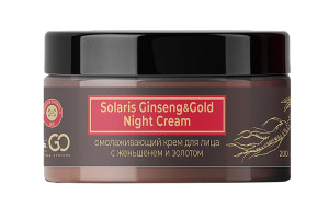 Омолаживающий крем для лица с корейским женьшенем и золотом 200 мл