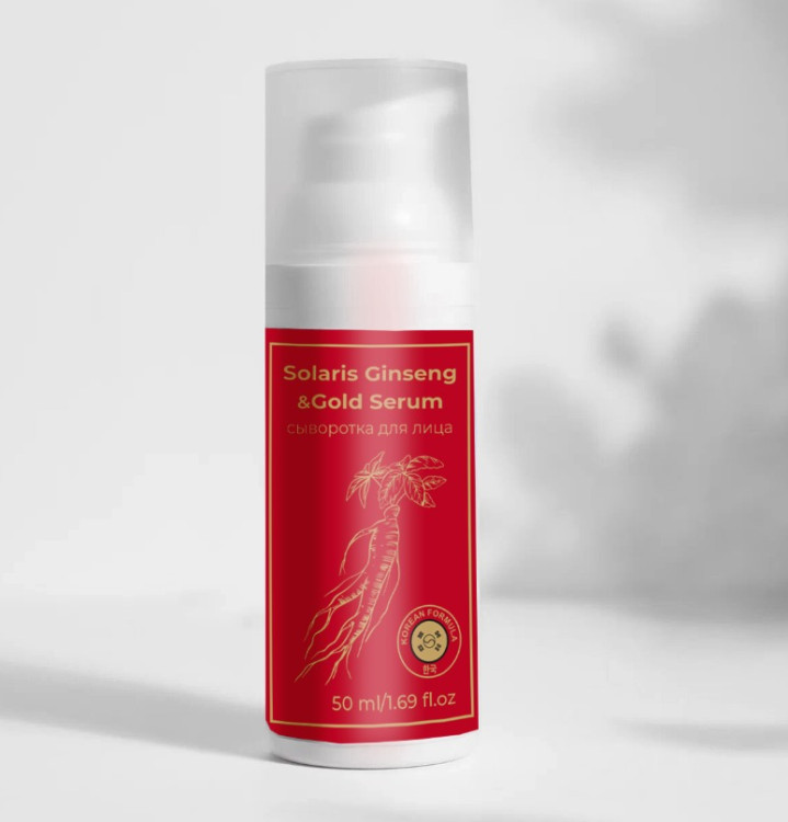 Сыворотка  для лица с корейским женьшенем и золотом 50 мл в Пскове