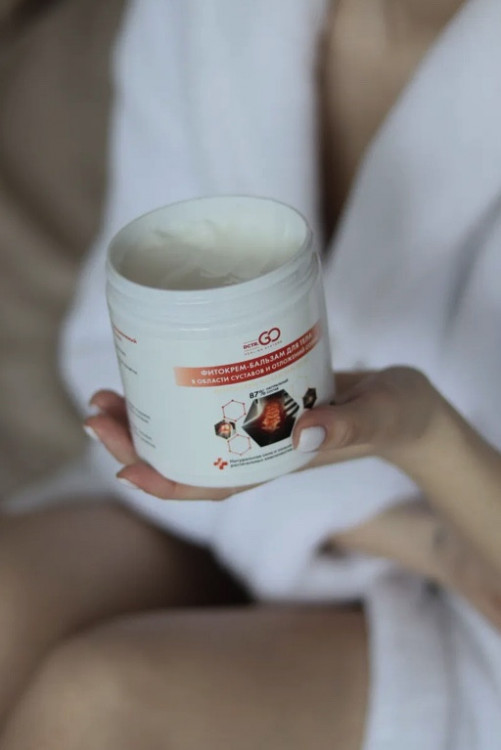 Dctr.Go Фитокрем бальзам для тела и ног в области суставов 500 мл в Пскове